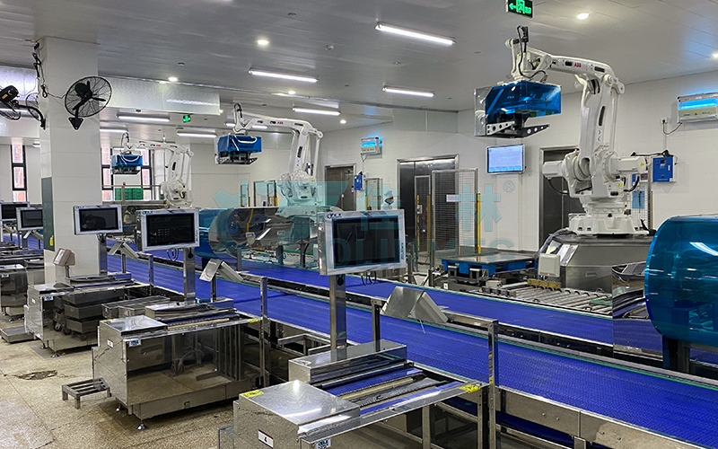 中央廚房毛菜存儲分配設(shè)備