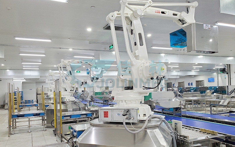 Vegetable palletizing AGV handling equipment