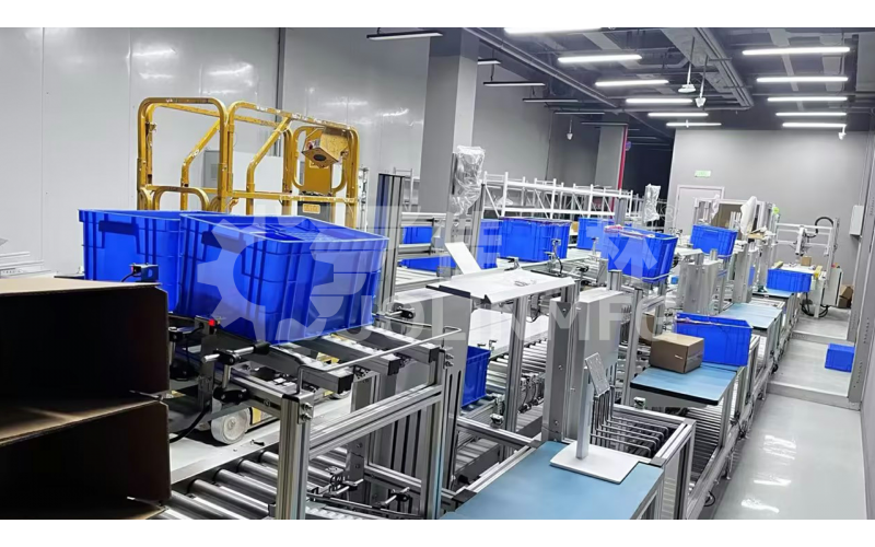藥品自動(dòng)分揀輸送包裝線