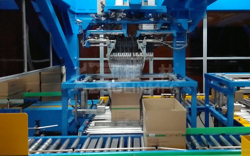 醫(yī)藥行業(yè)軟袋類產(chǎn)品自動(dòng)整列包裝模塊